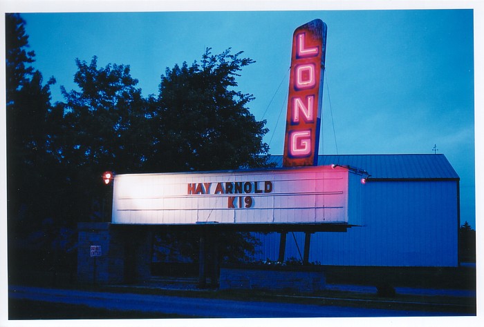 Taken moments after theater opened one summer night.