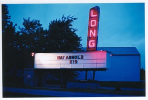 Taken moments after theater opened one summer night.