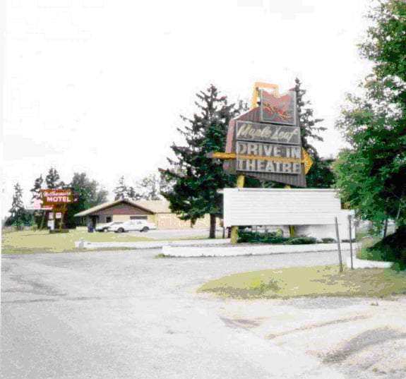 Maple Leaf Marquee photo courtesy Pete Boulay, president of the Maplewood Area Historical Society