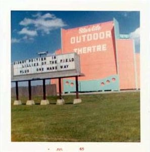 Submitted by Rosemary Strobel: screen tower and marquee