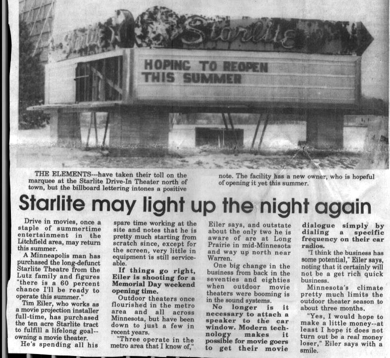 newspaper clipping about re-opening