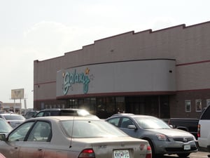 Indoor theatre now at the former drive-in site