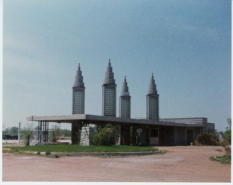 This is the entrance to the theater.