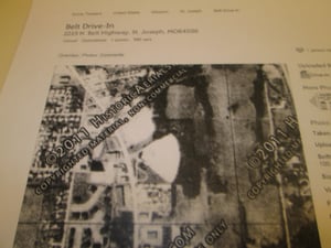 Historical Aerial Image of Drive-In