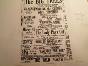 Newspaper Add dated Sunday June-1-1952 was first called the Harrisonville