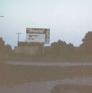 Heart Marquee shortly before demolition.
