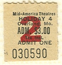 Ticket stub