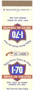 Matchbook Cover