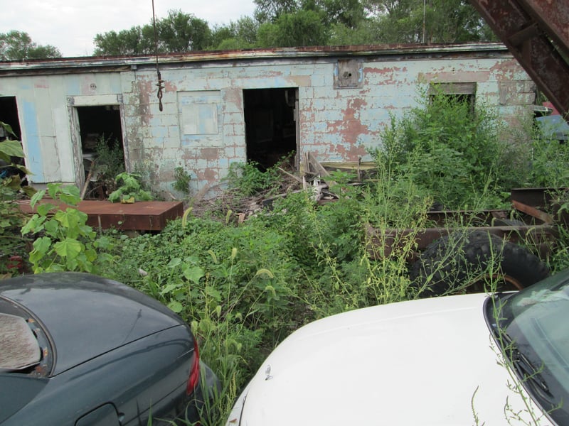 This is west side of concesson, projector and bathroom.