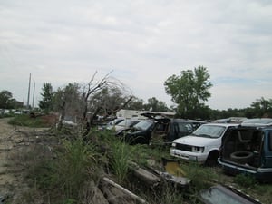 West side of Drive-In
