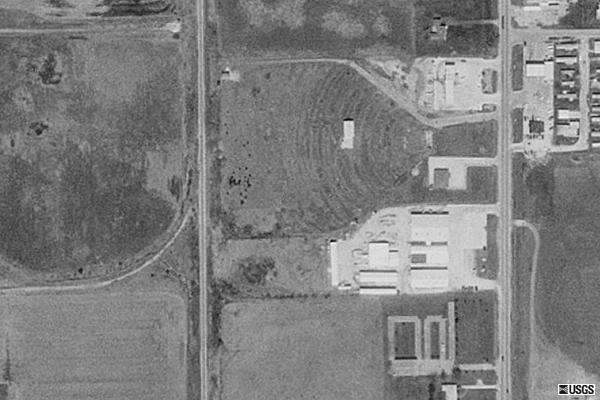 Terraserver aerial view shows ramps, and concession projection building
