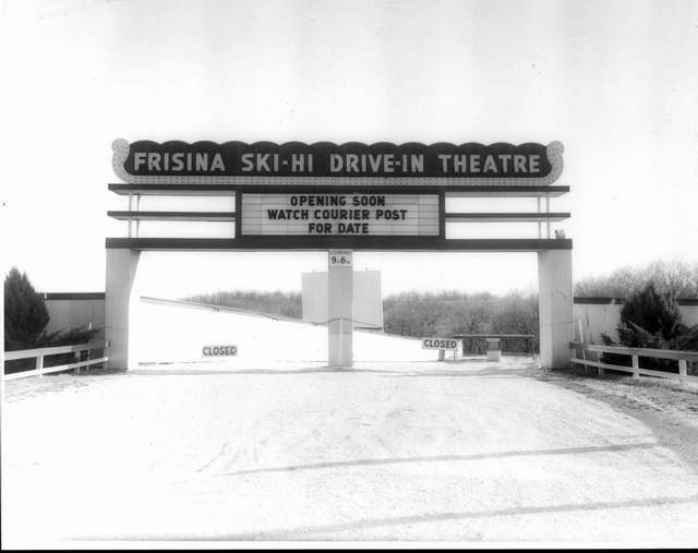 Entrance to Hannibal Drive In