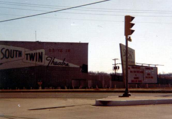 back of screen tower and marquee