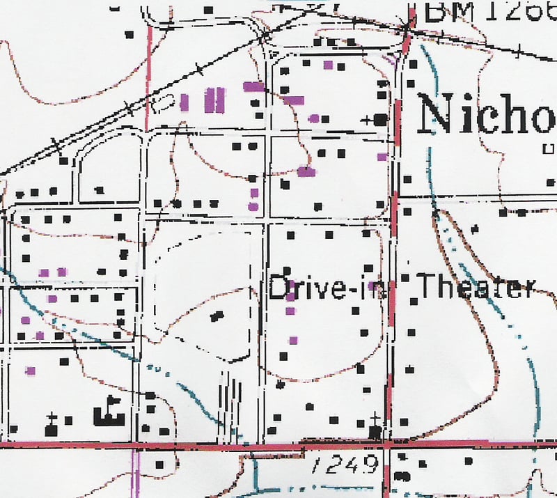 Sunset Topo Map