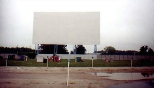 screen, play ground, and field; taken in June, 2000