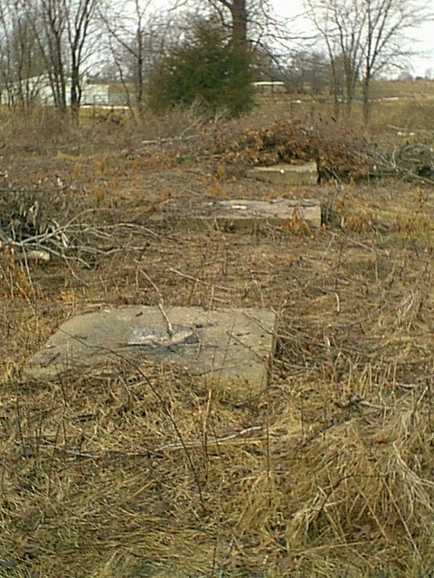 Concrete supports for Screen Tower