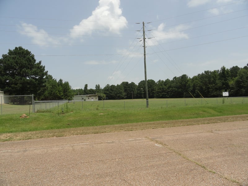 Empty lot now site of Woodmen of the World
