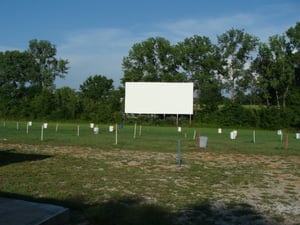 Screen at the Guntown D-I in Guntown, MS.