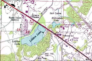 USGS Topo map
