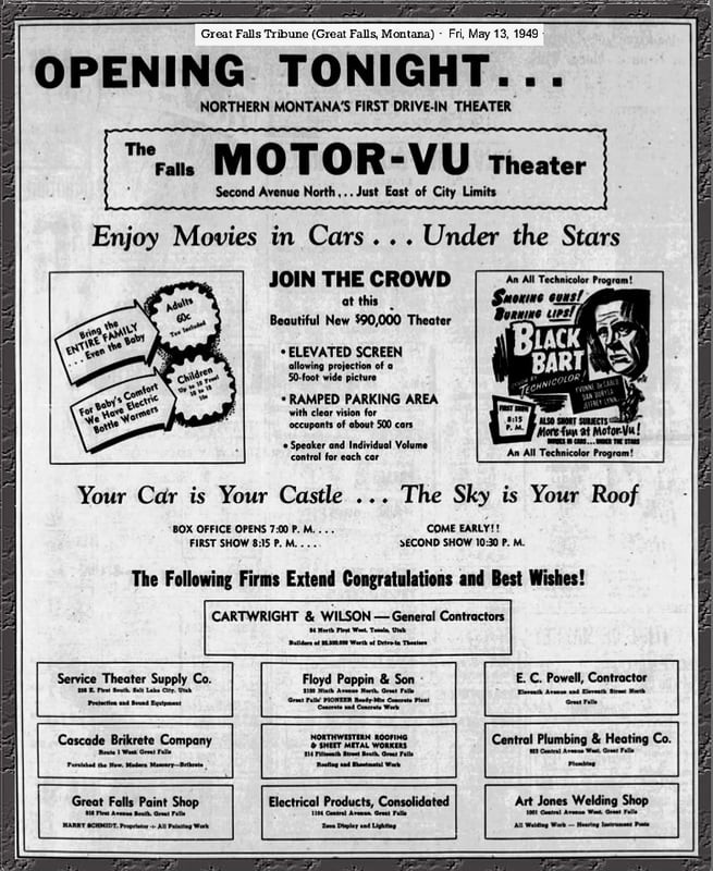 This elegant art deco sign, with its spiffy old lettering, was all that remained in 1988; the screen was nowhere to be seen. Photo is from the book Ticket to Paradise by John Margolies & Emily Gwathmey.