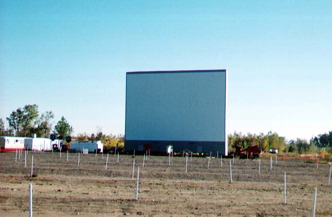 Screen, concession, restrooms, and rides