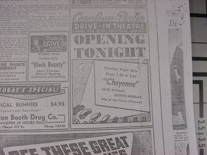 opening season ad for 1949 apr 2nd
was open in 1948 but might not have a name yet