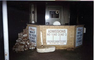 Box Office at night.