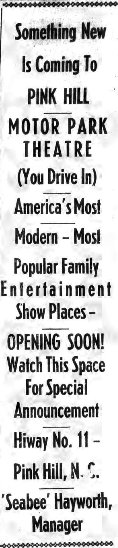 Newspaper Ad March 26, 1948
