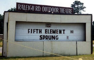 Raleigh Road marquee