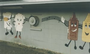 Snack Bar Art. (Rick Hasley & Jeanne Gransee)