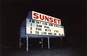 Drove well over an hour from Charlotte for To Live and Die....  Shown last, of course!