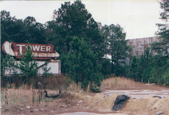 Tower Drive-In Marquee, has been removed since.