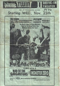 Double Feature November 1970