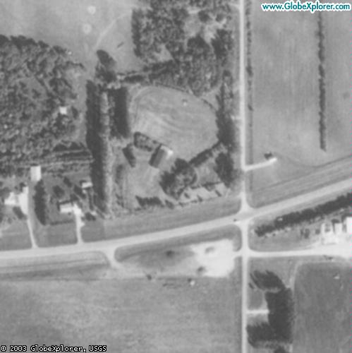 aerial globexplorer pic of the the Starlite, taken 2003