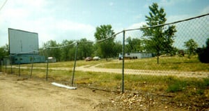 screen and field; taken July, 2000