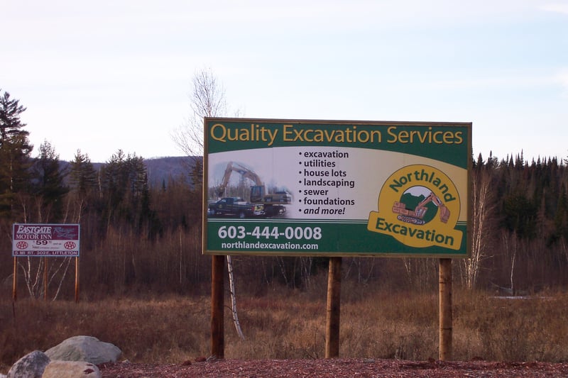 Current business on site.