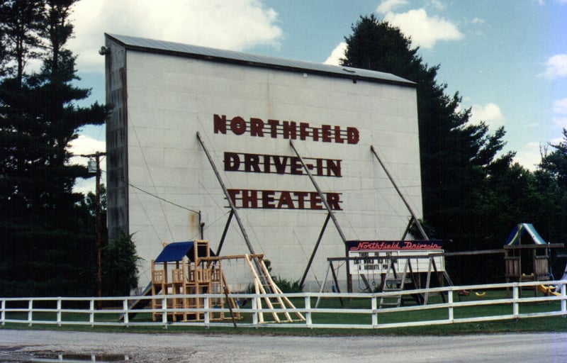 screen tower, marquee, and play ground