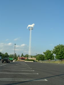 White Horse Drive in - NJ  This all that is left