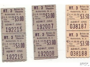 Vintage tickets.