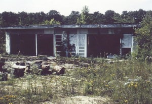 Ruin of the snack bar