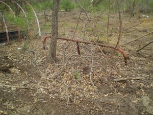 Another part of the play area. The see saw.