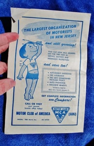 Union Drive-In movie flier from the summer of 1957.