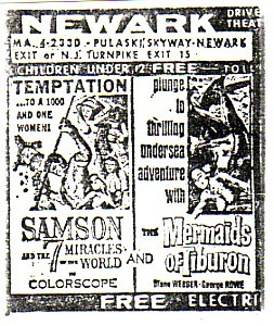 An ad for the Newark.