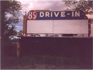 Marquee at entrance road
