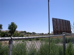 These are pictures of the Apache Drive-In located in Farmington, NM. This Drive-In looks to have been closed for many years. Perhaps 20 years or more.
taken July 5th, 2004