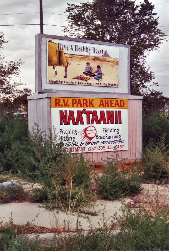 This wooden structure appears to be the old marquee