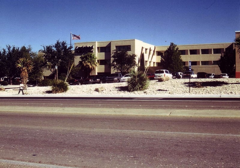 The Carlsbad Medical Center/Hospital occupies the site now