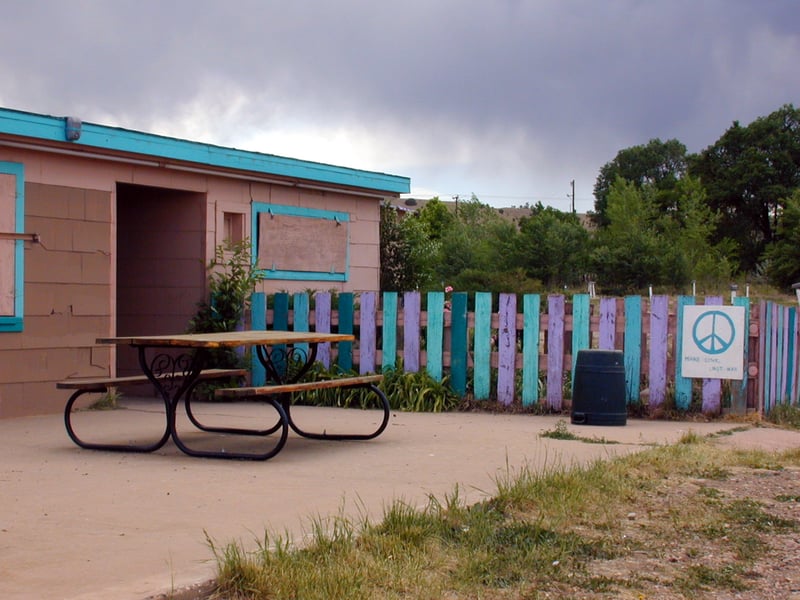 concessions/projection building