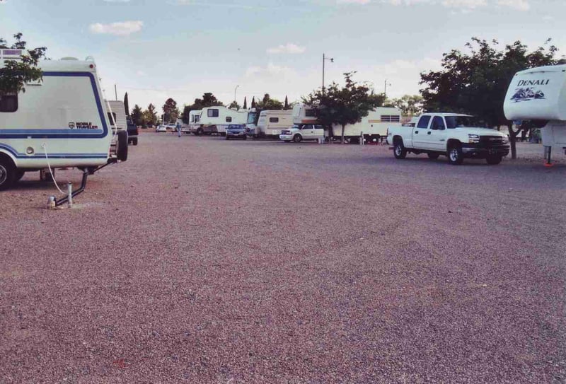 Field which is an RV Park today