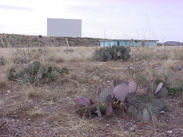 screen and concessions/projection building